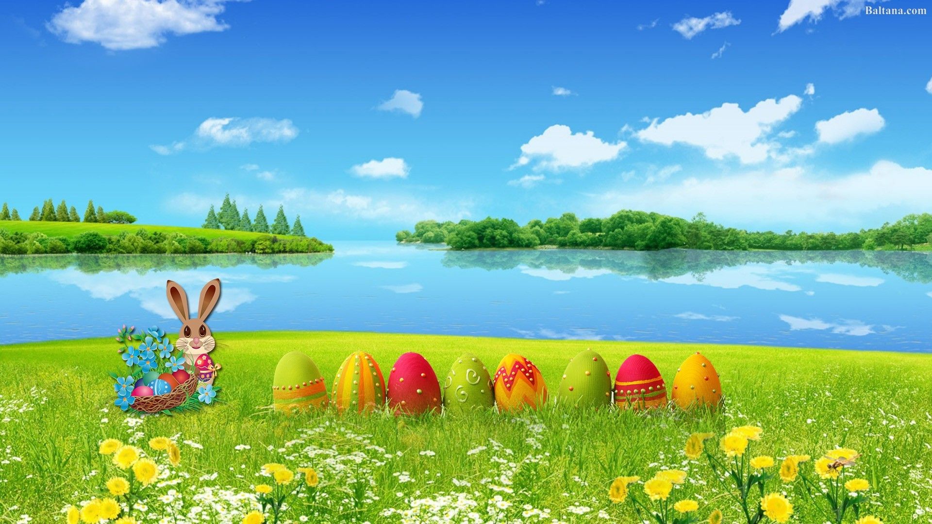 Easter Scenery Wallpapers