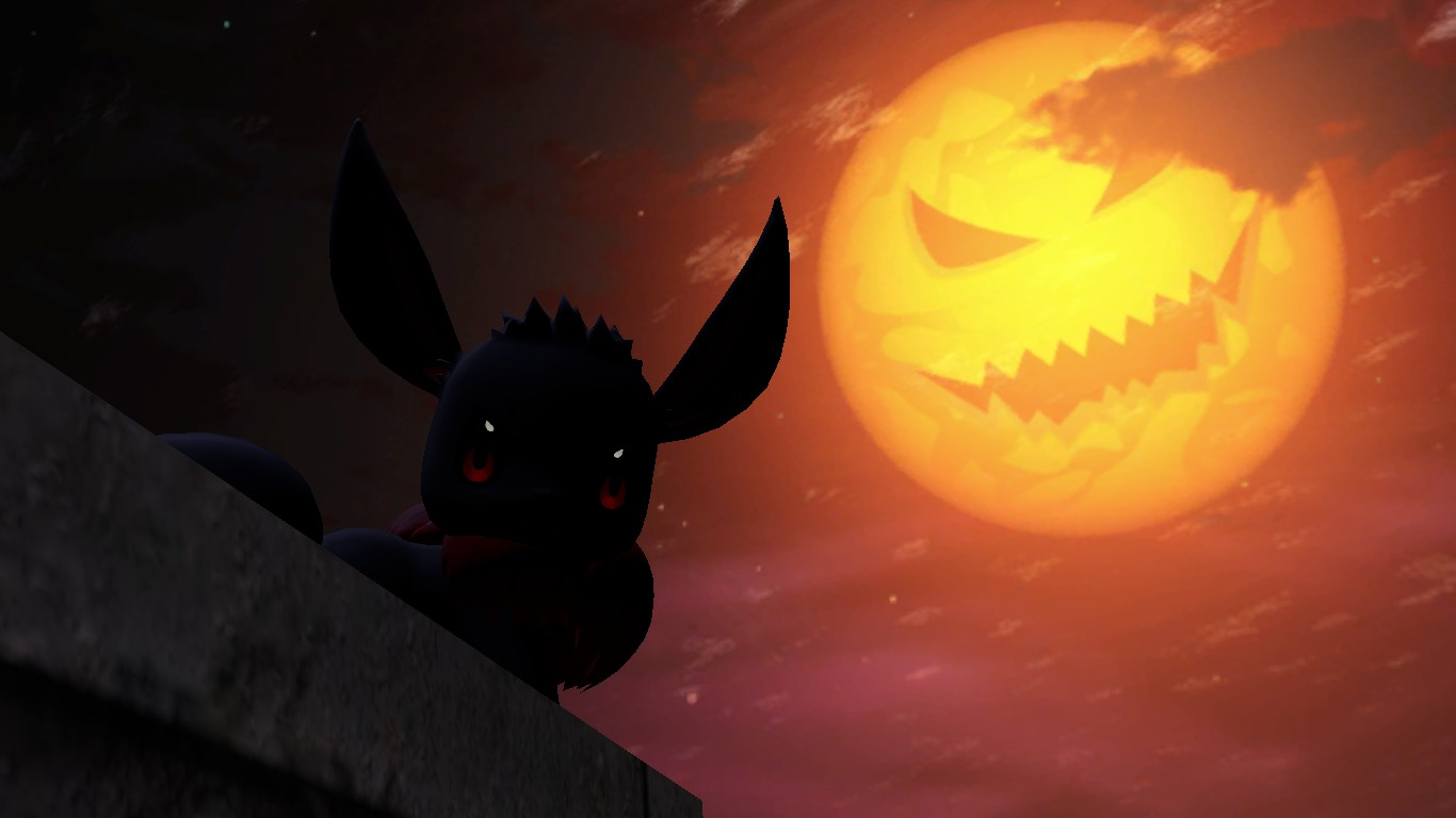 Eevee Halloween Wallpapers