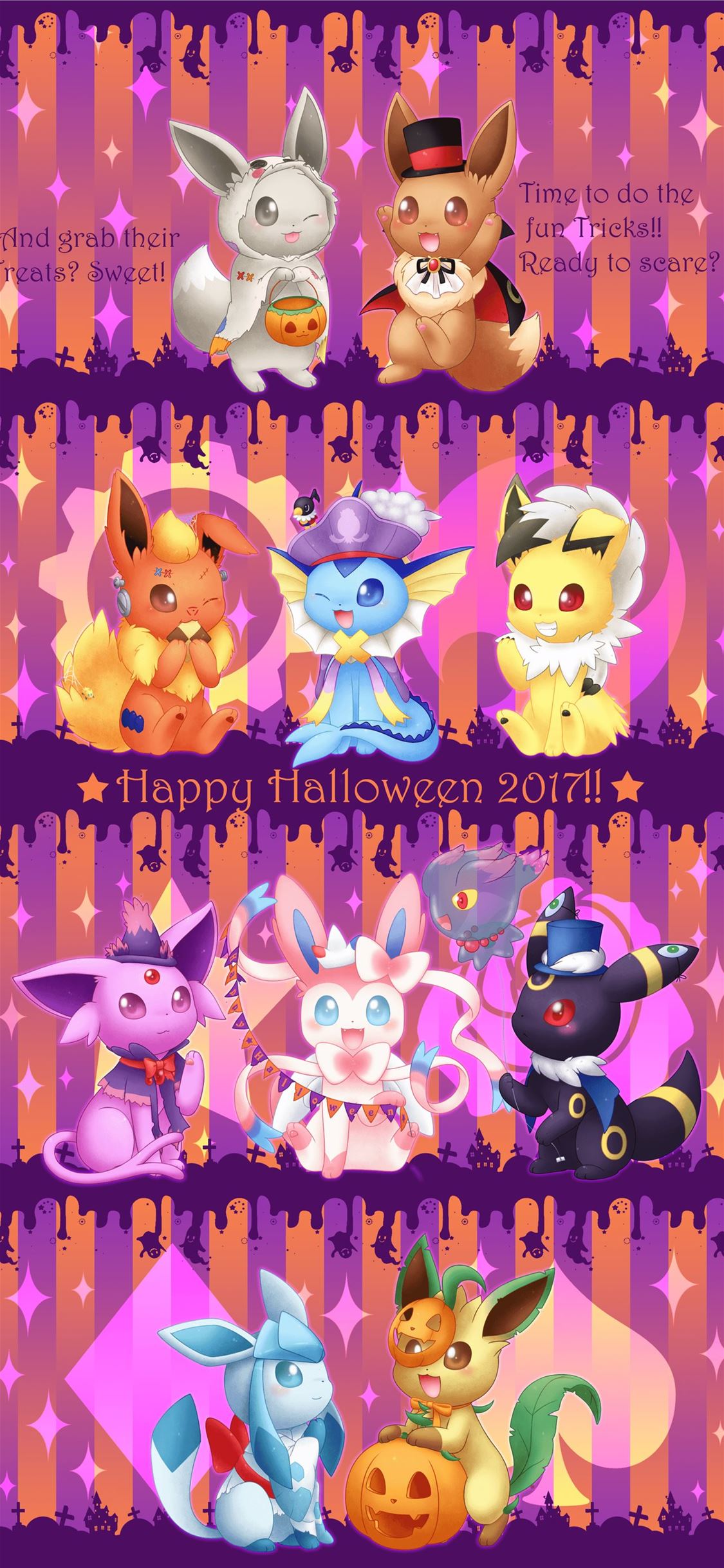 Eevee Halloween Wallpapers