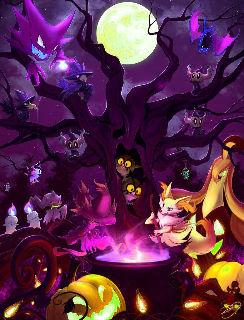 Eevee Halloween Wallpapers