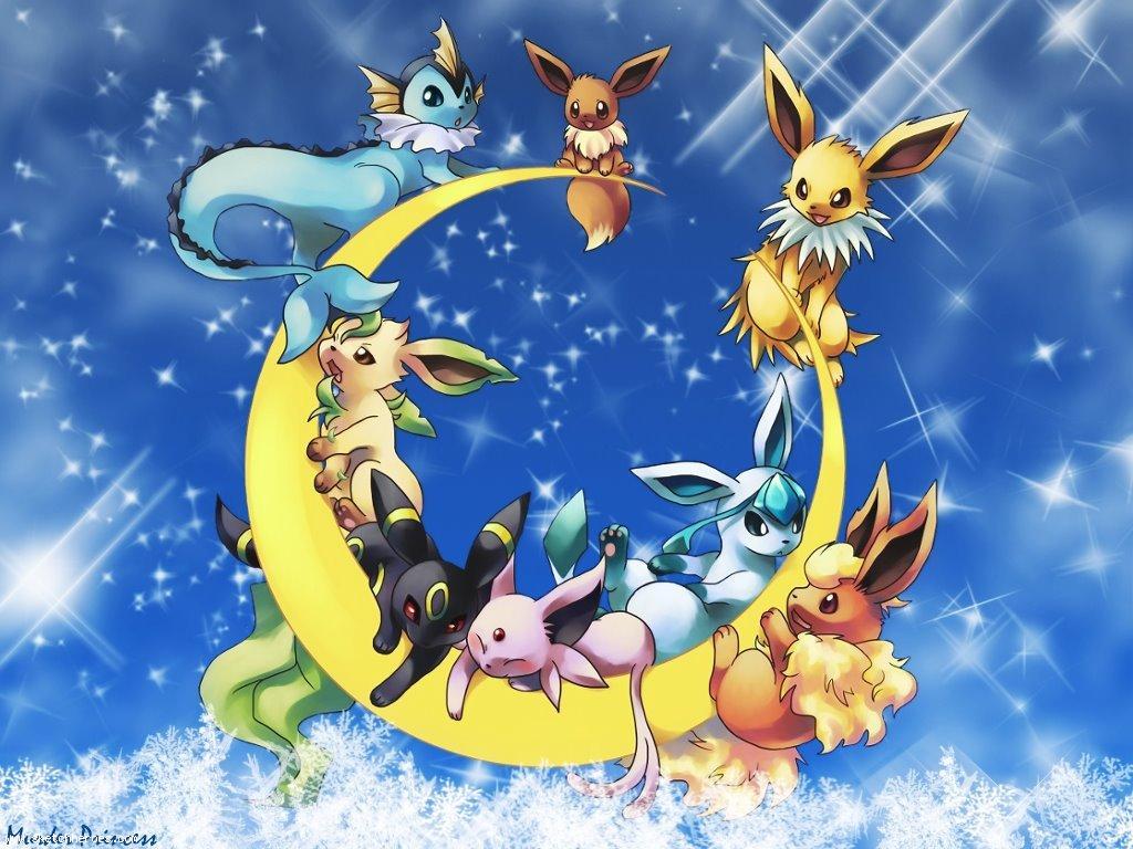 Eeveelutions Chibi Wallpapers