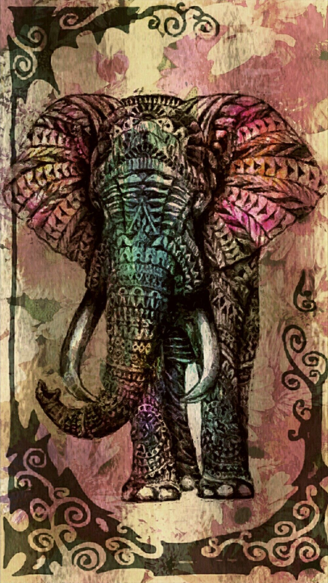 Elephant Mandala Wallpapers