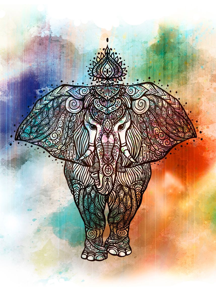 Elephant Mandala Wallpapers