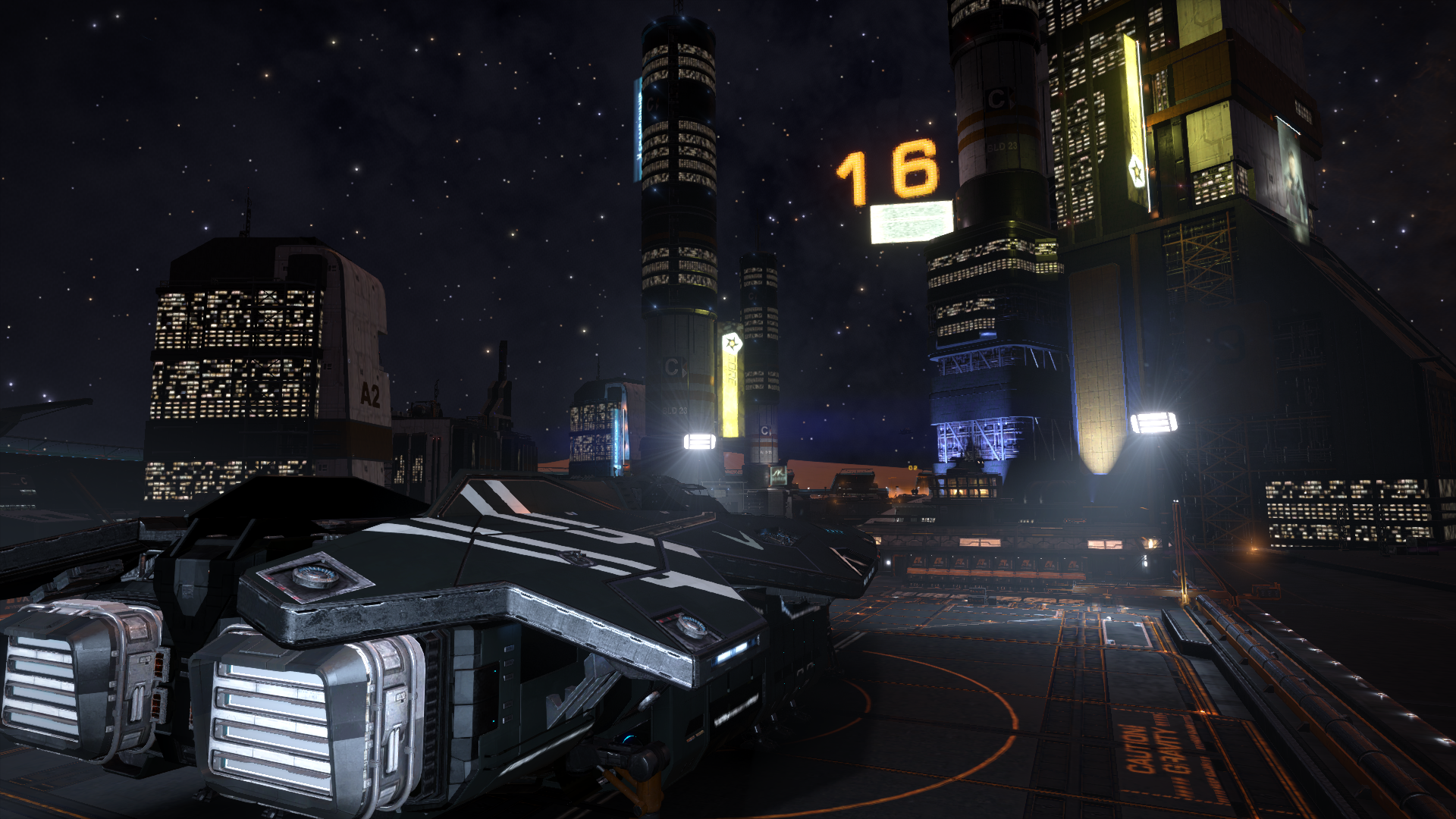 Elite Dangerous Cities Wallpapers