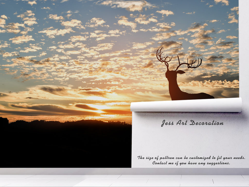 Elk Sunset Wallpapers