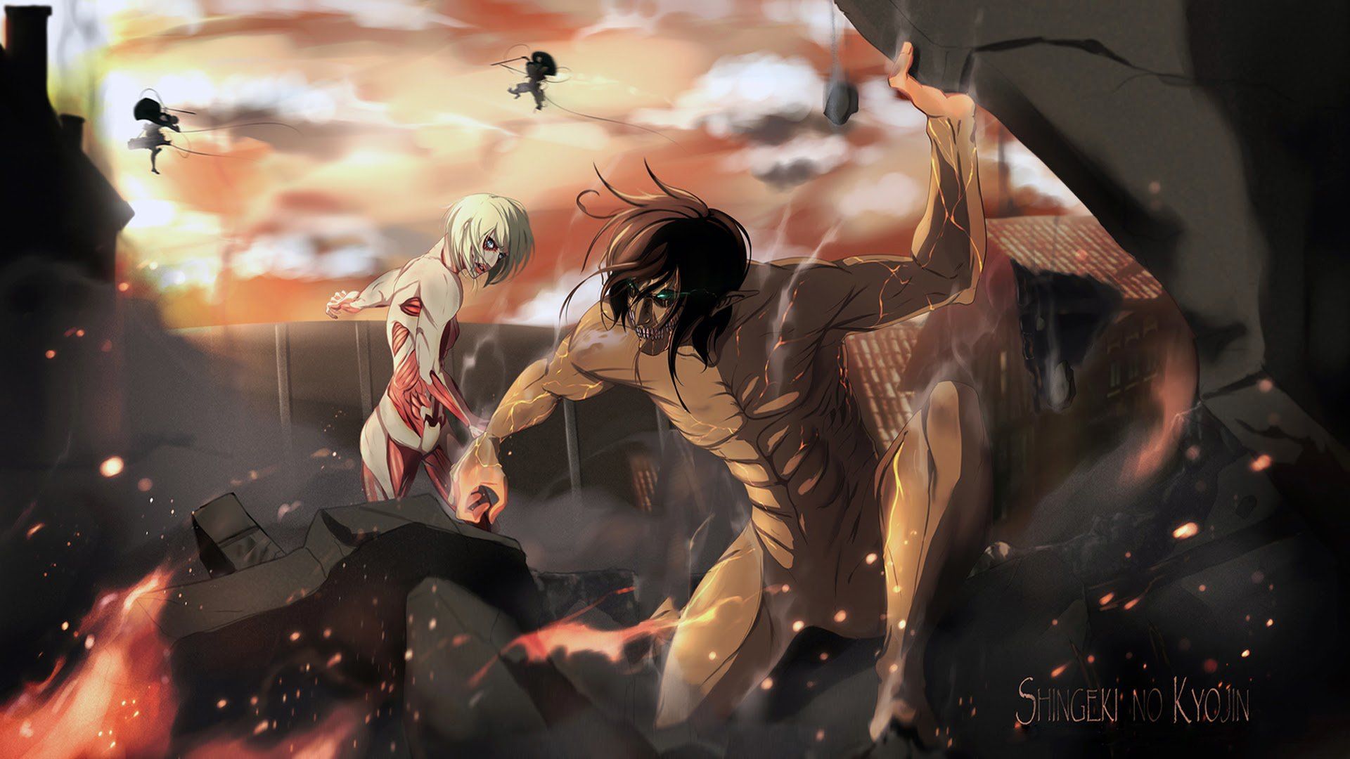 Eren Titan Wallpapers