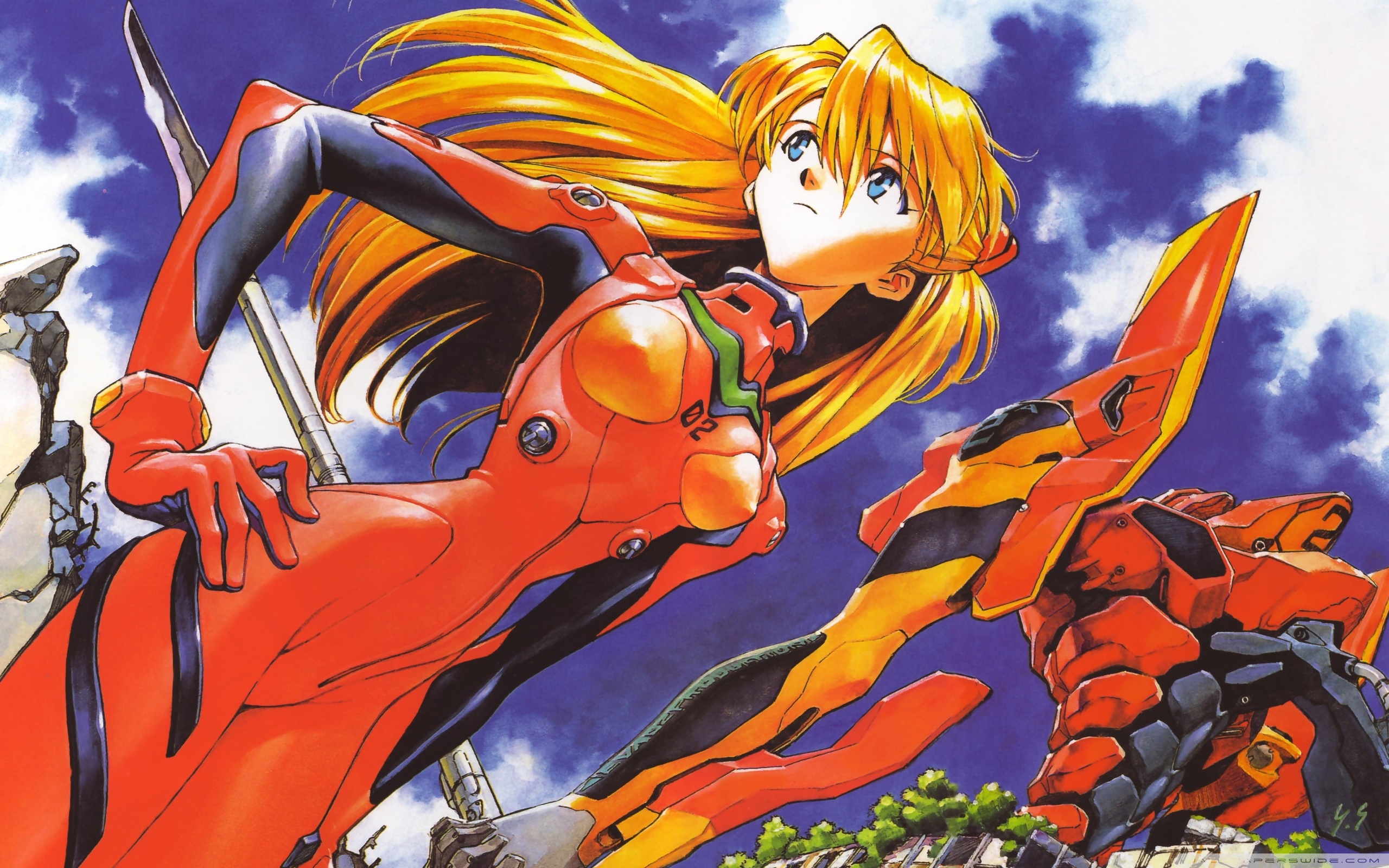 Evangelion Asuka Wallpapers