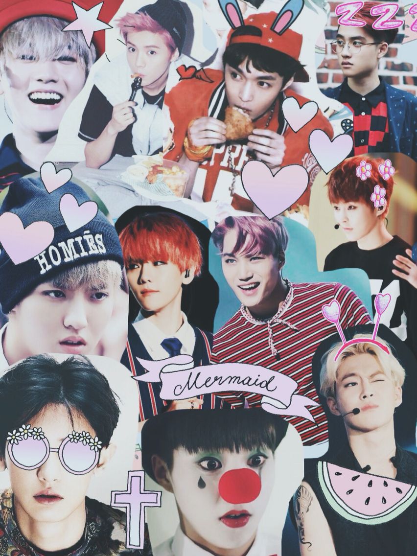 Exo Collage Wallpapers