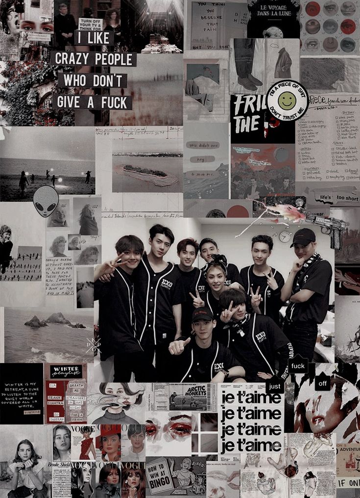 Exo Collage Wallpapers