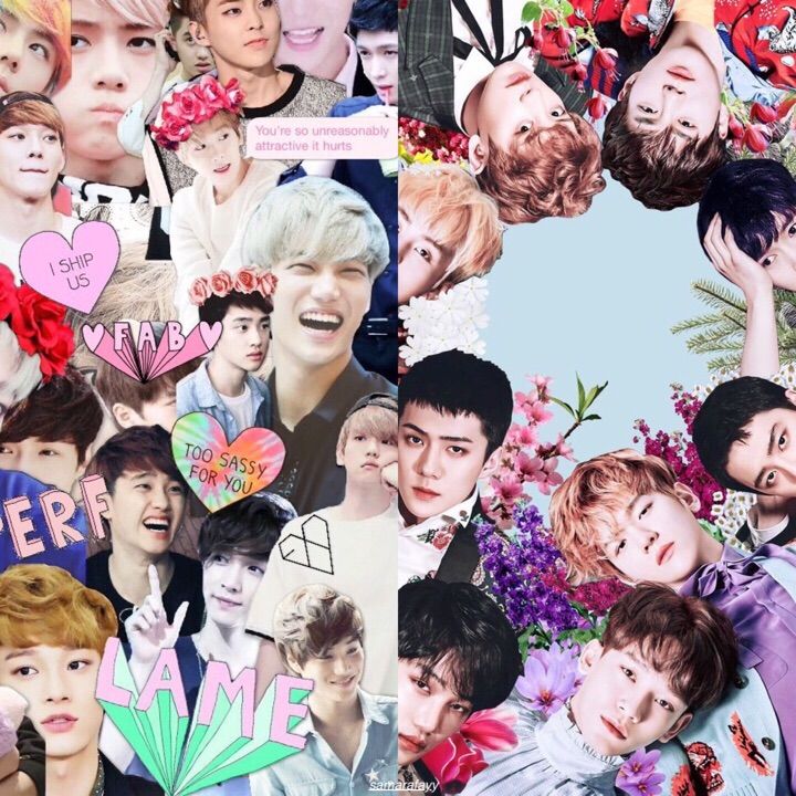 Exo Collage Wallpapers