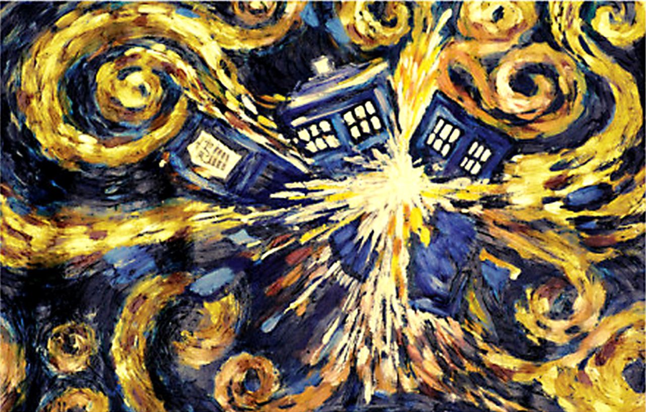 Exploding Tardis Wallpapers