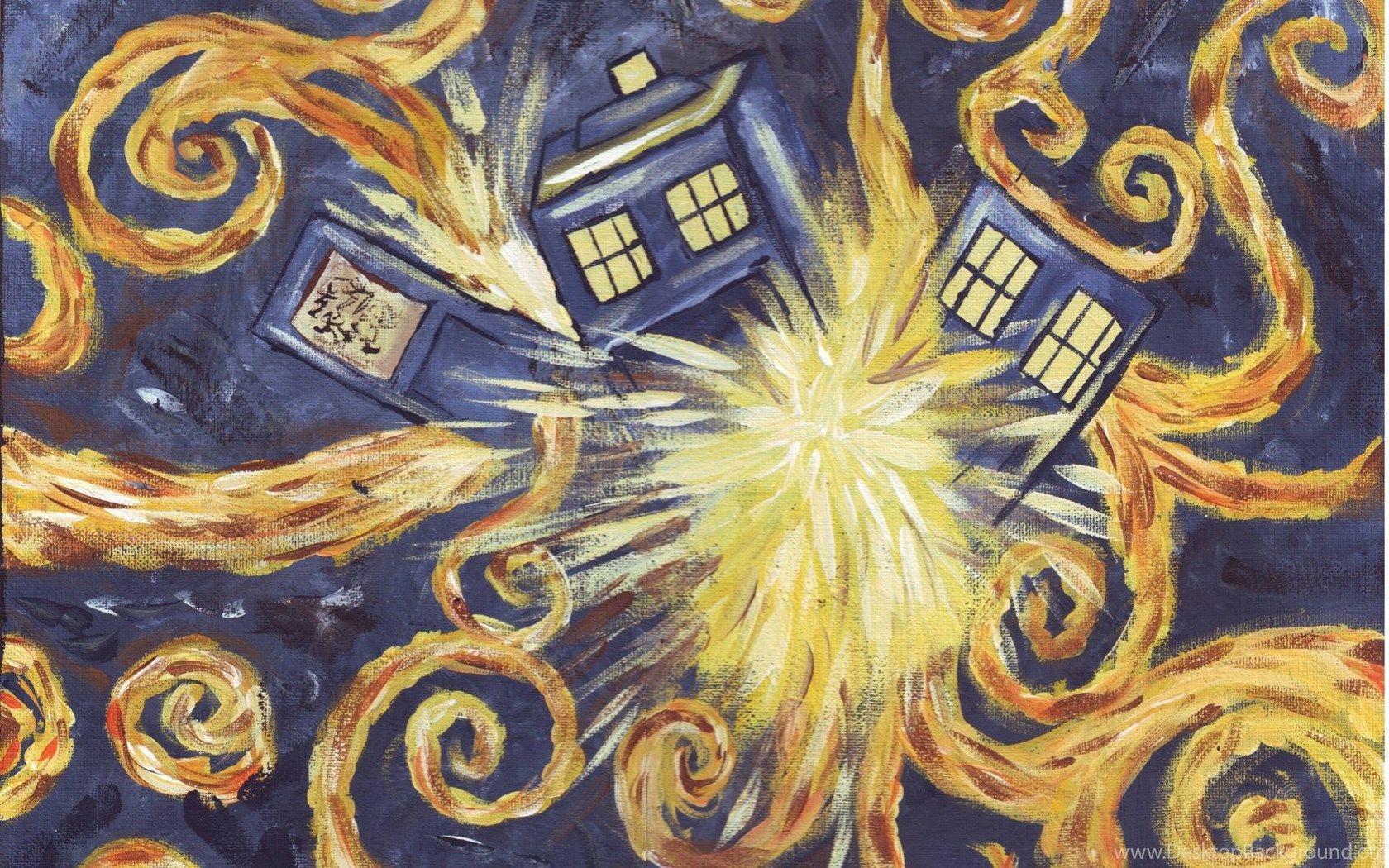 Exploding Tardis Wallpapers