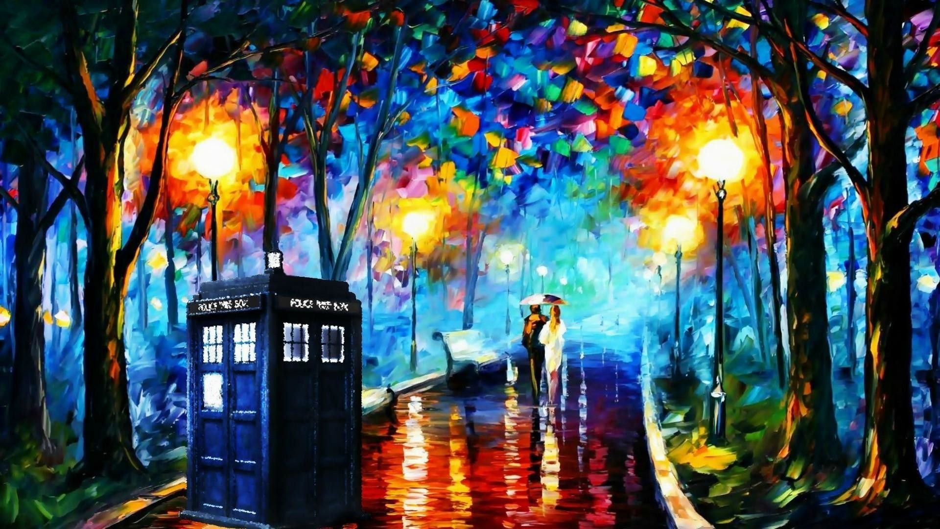 Exploding Tardis Wallpapers