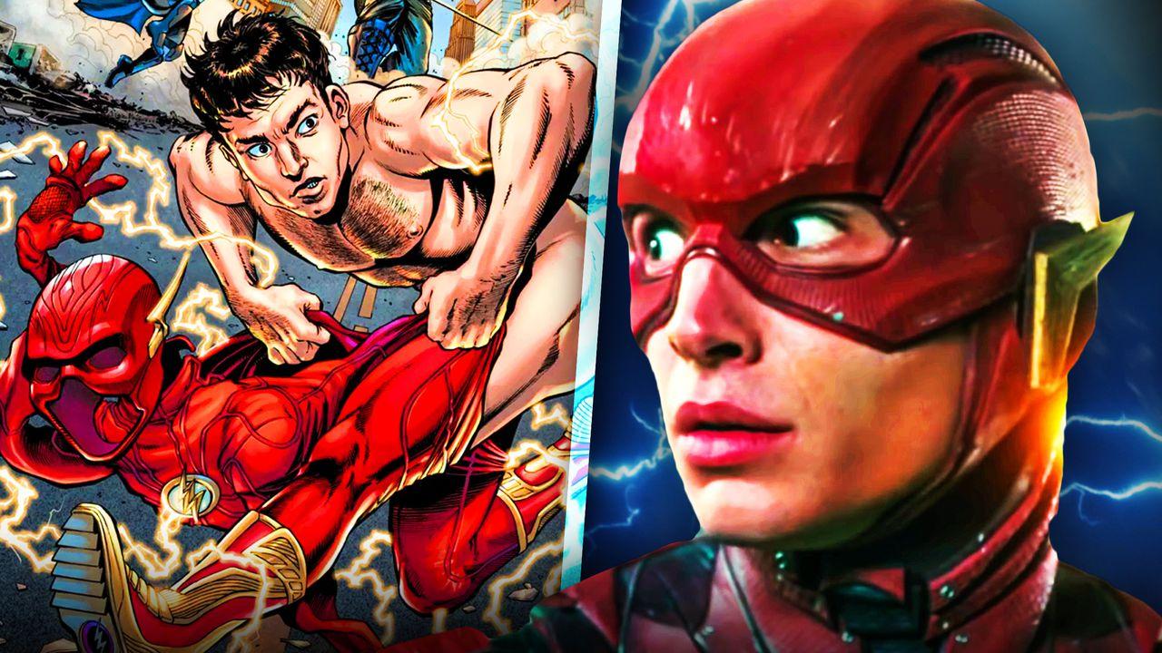 Ezra Miller Flash Art Wallpapers