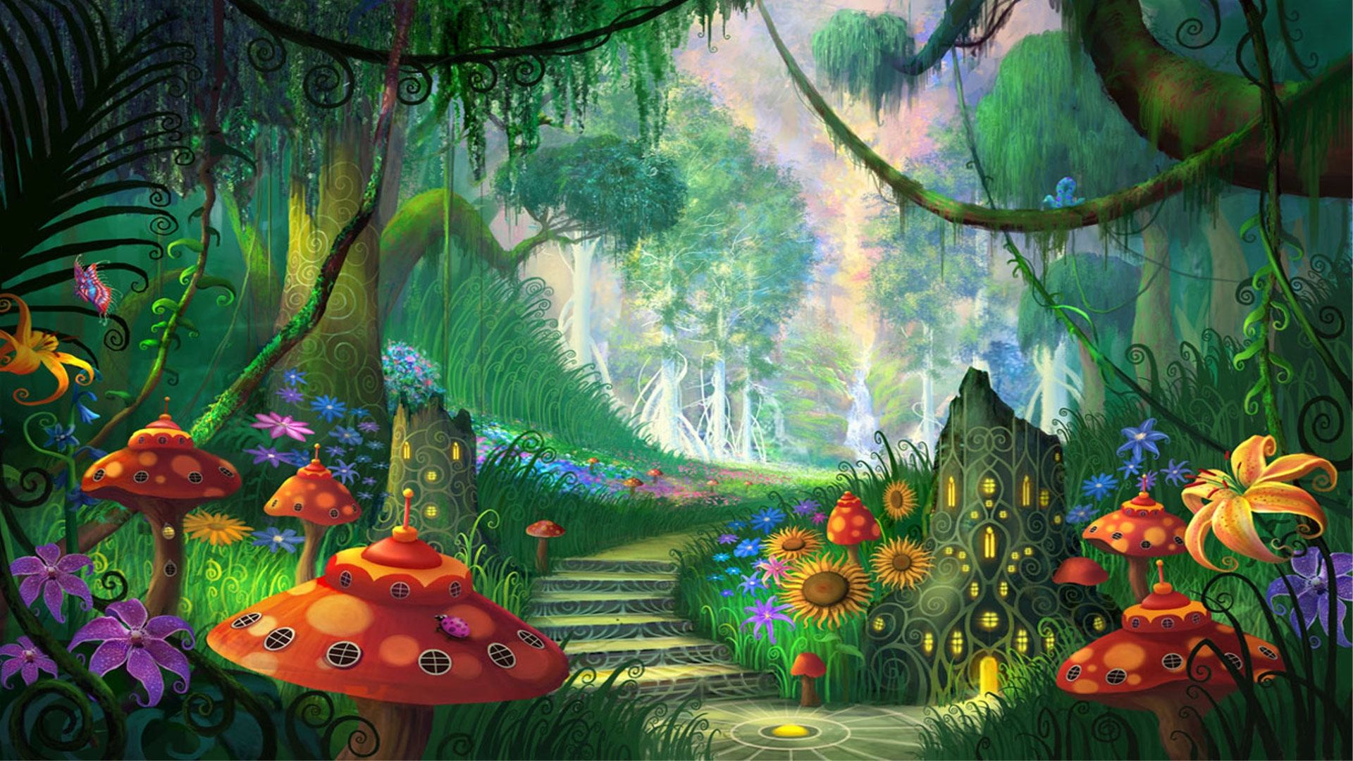 Fairy Garden Wallpapers