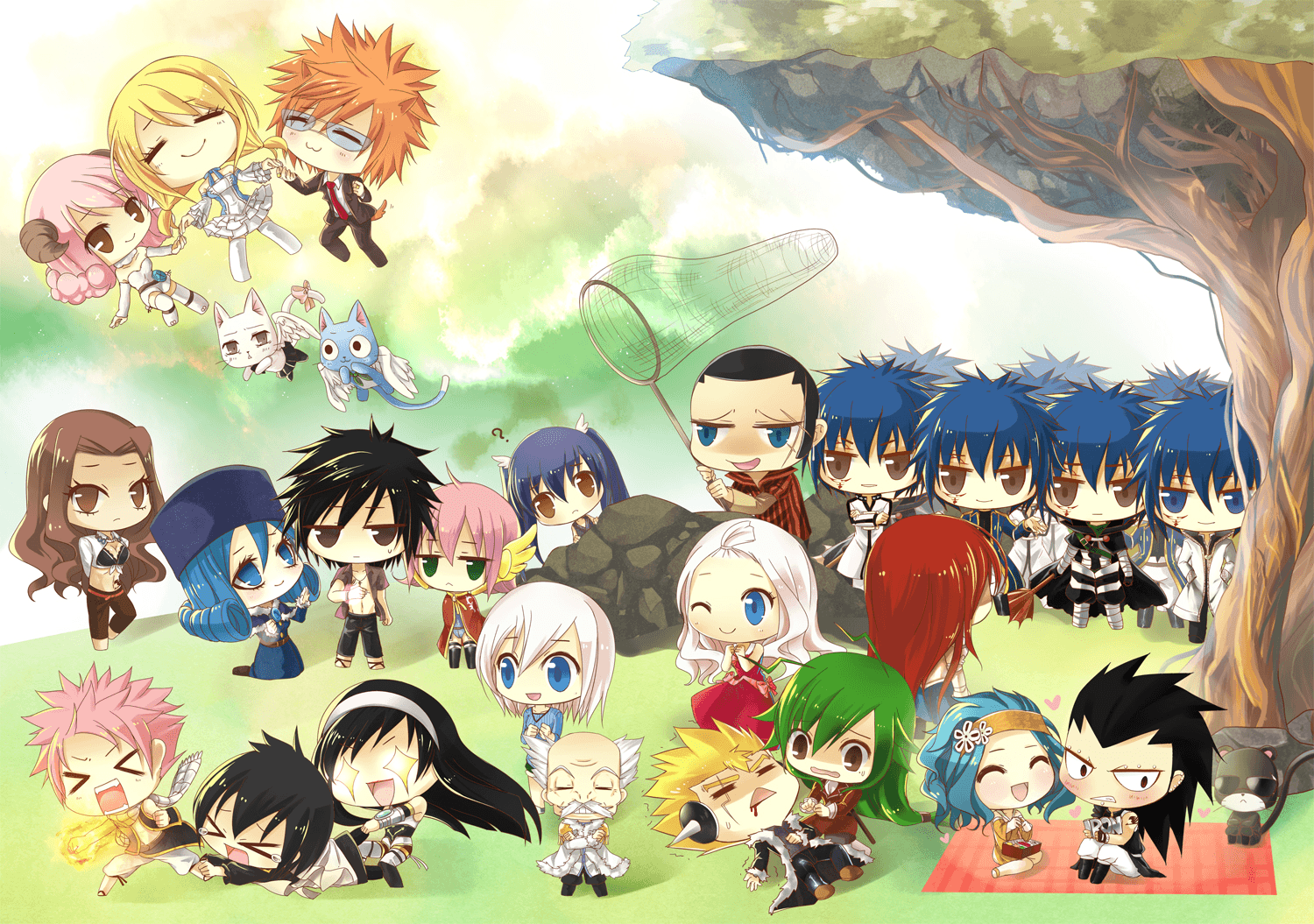 Fairy Tail Chibi Wallpapers