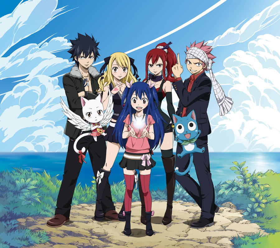 Fairy Tail Group Photo Wallpapers