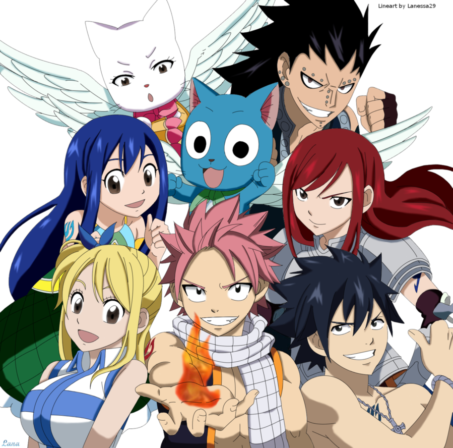 Fairy Tail Group Photo Wallpapers