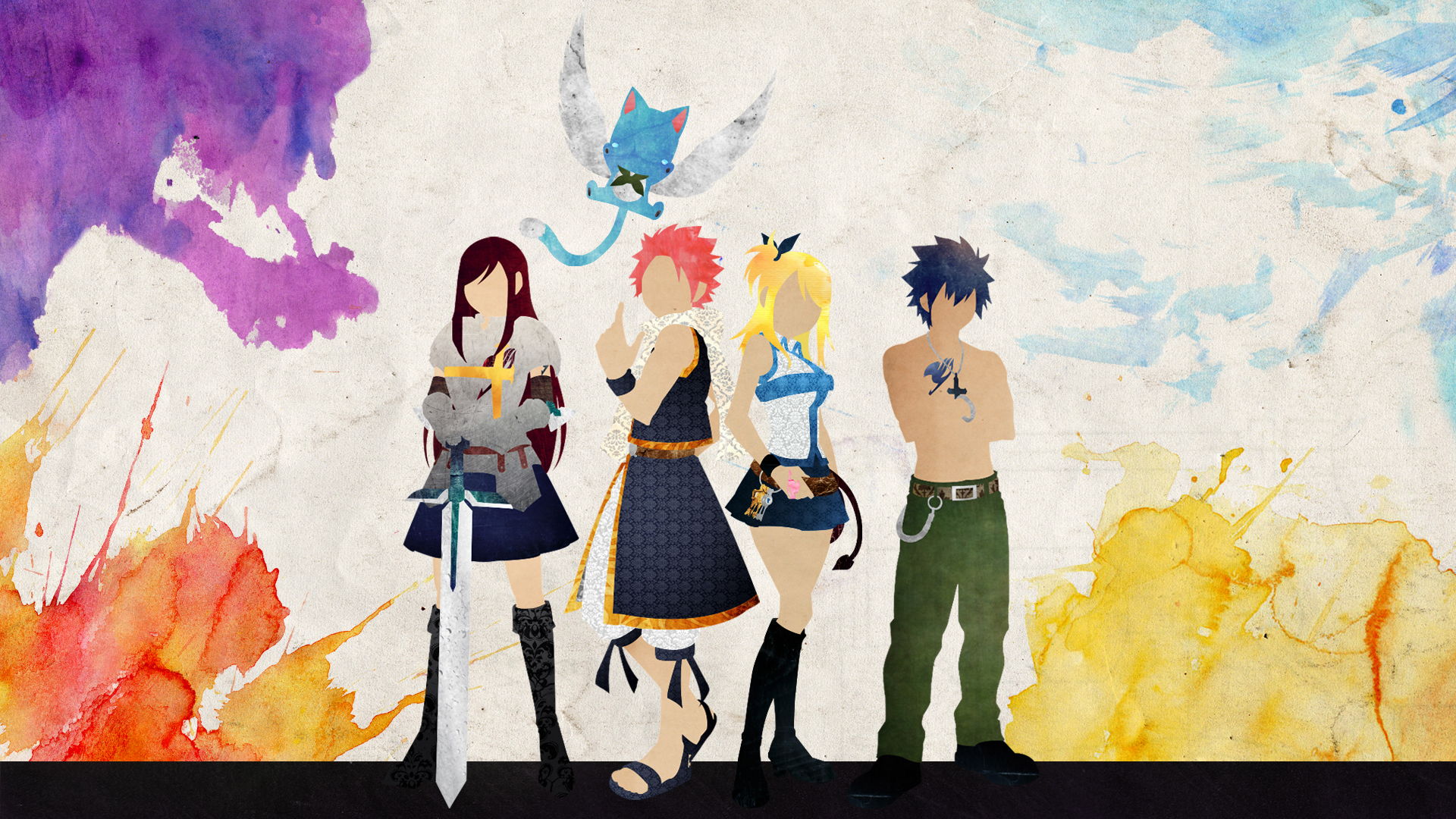 Fairy Tail Minimalist Wallpapers