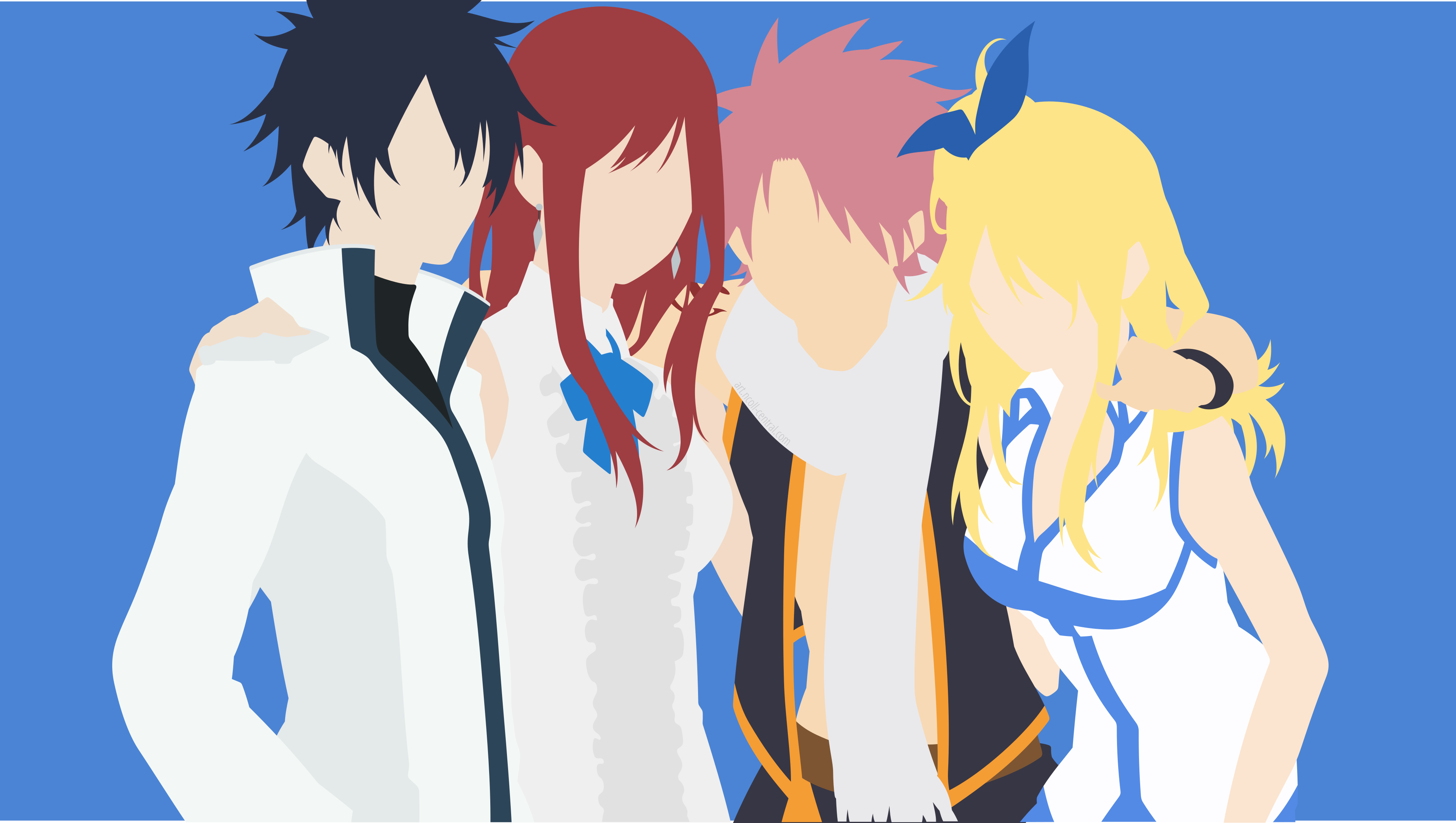 Fairy Tail Minimalist Wallpapers