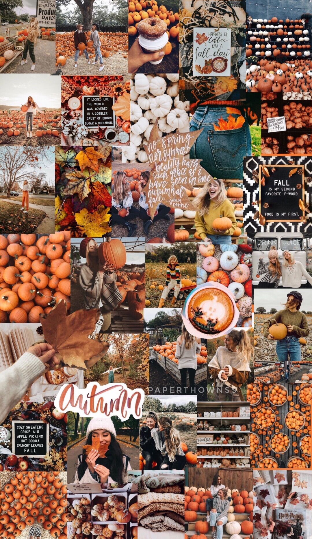 Fall Collage Wallpapers