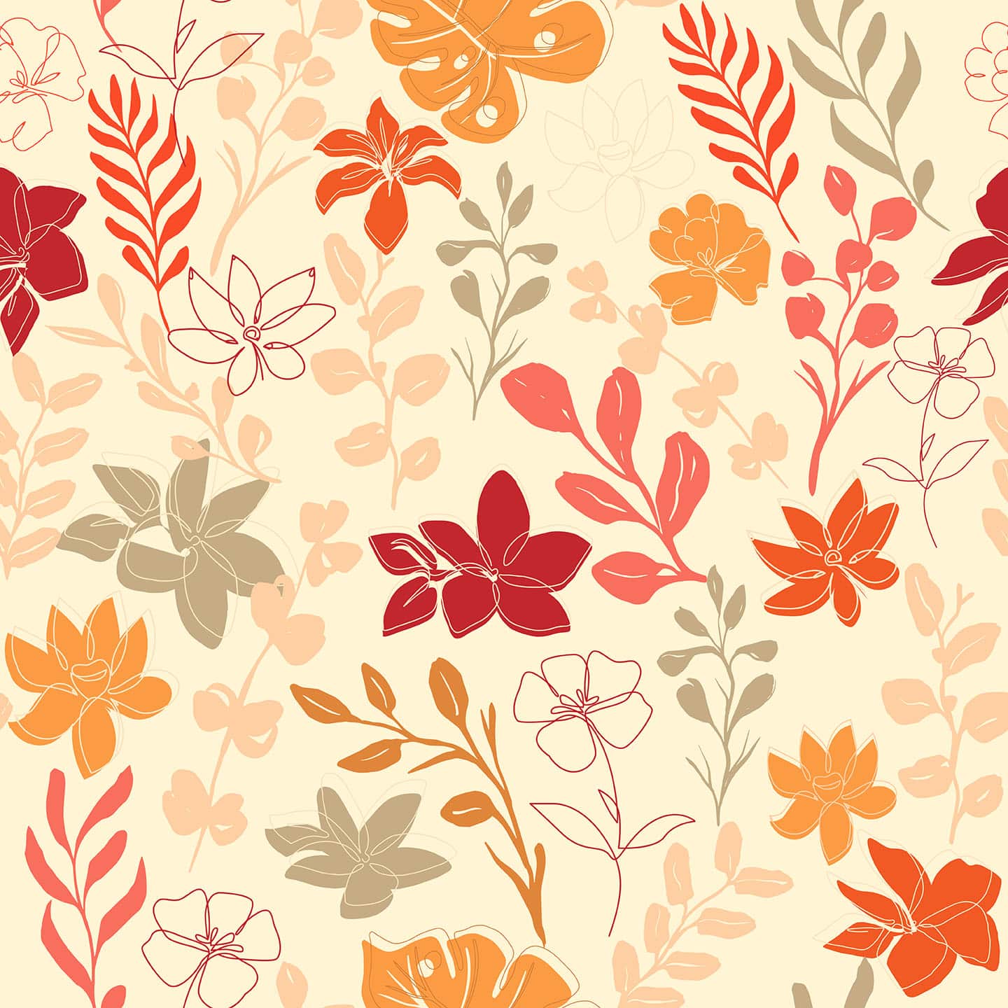 Fall Floral Wallpapers