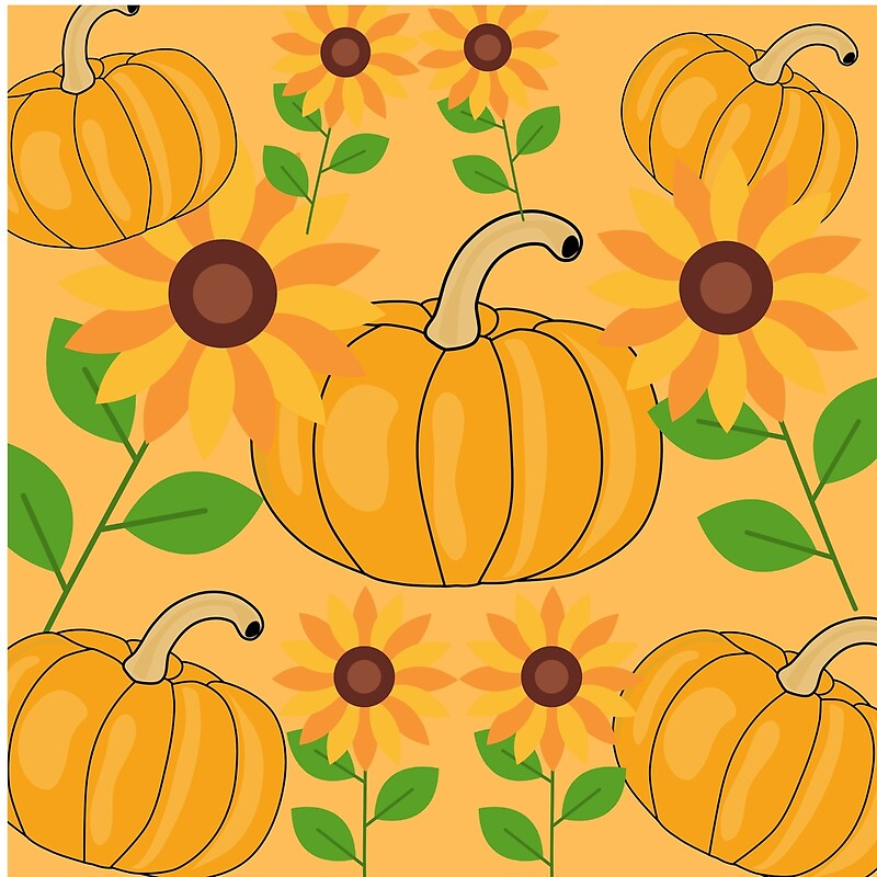 Fall Pictures With Pumpkins And Sunflowers Wallpapers