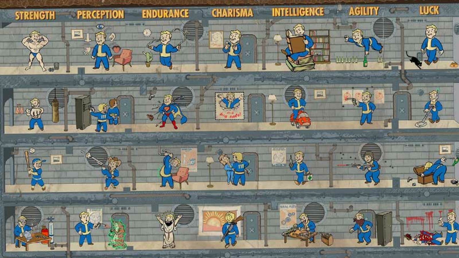 Fallout 4 Perk Wallpapers