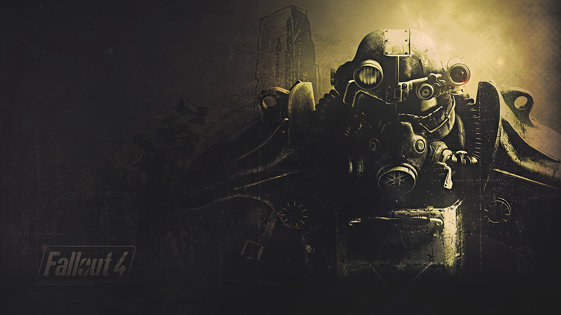 Fallout 4 Power Armor Art Wallpapers