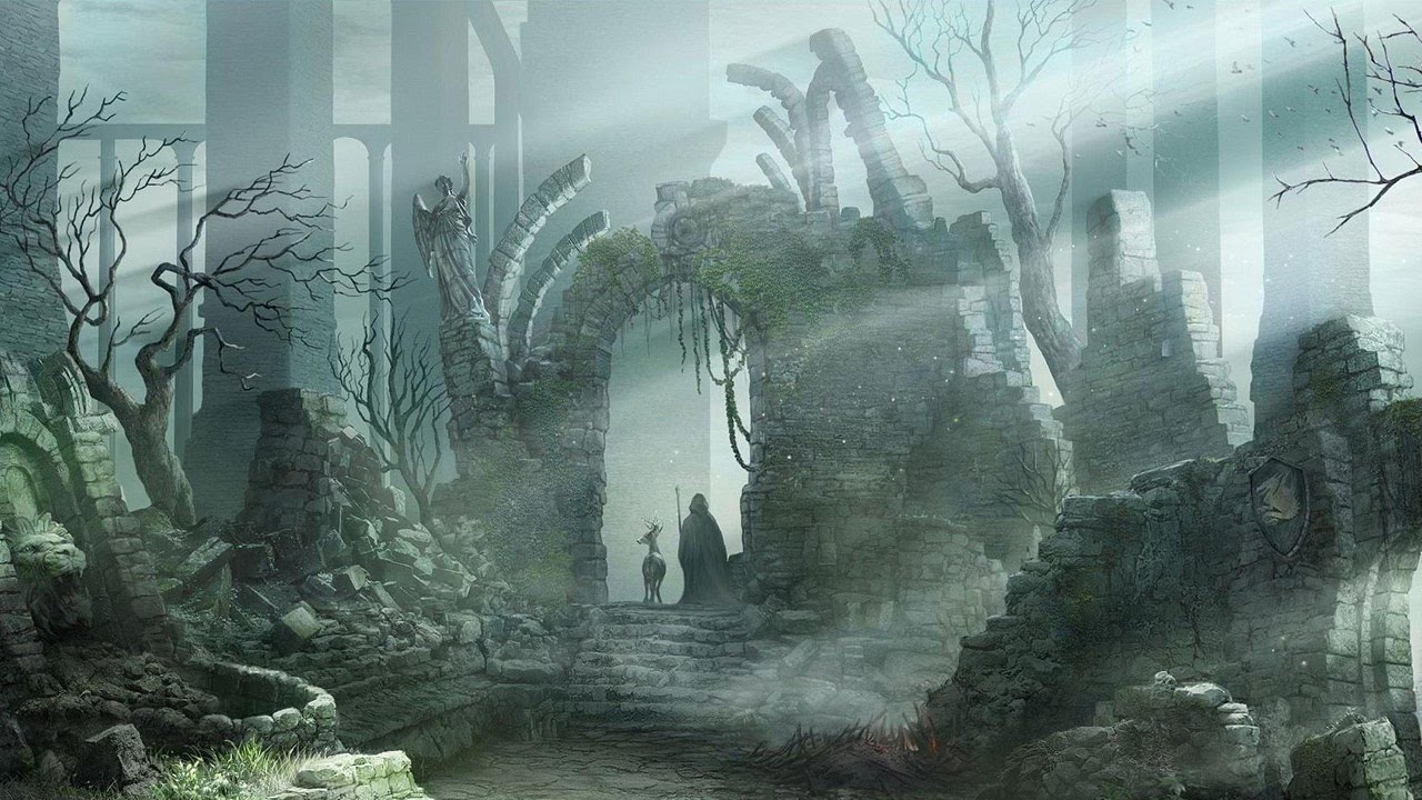 Fantasy Abandoned Castle Wallpapers