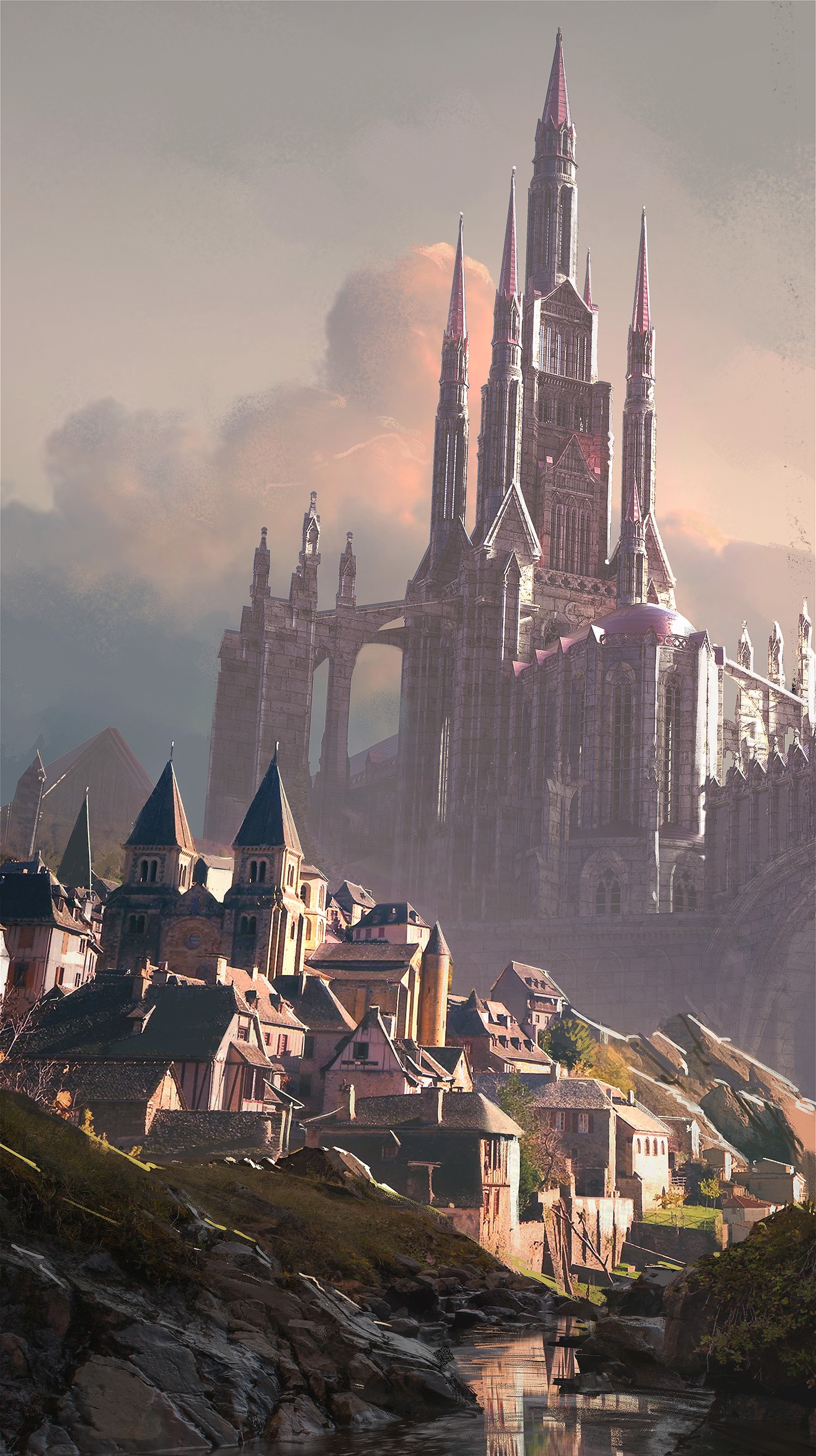 Fantasy Abandoned Castle Wallpapers