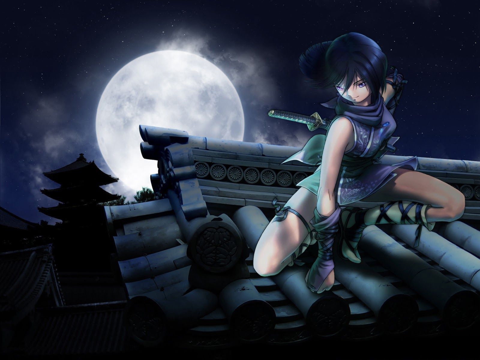 Fantasy Ninja Girl Wallpapers