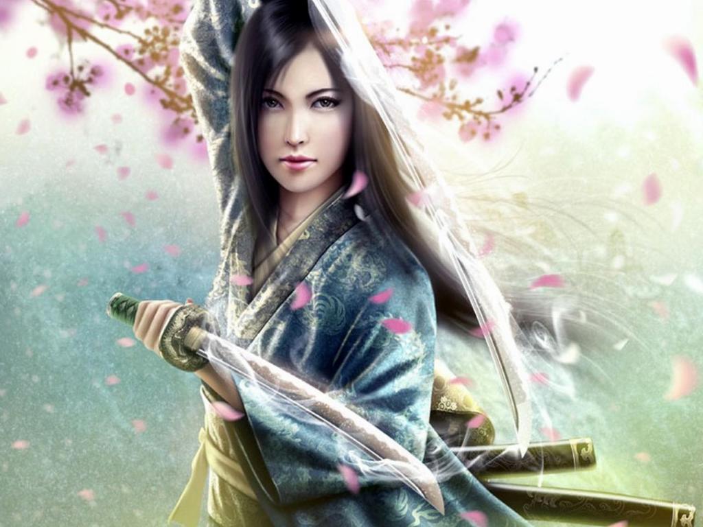 Fantasy Ninja Girl Wallpapers