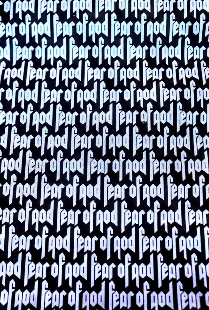 Fear Of God Iphone Wallpapers