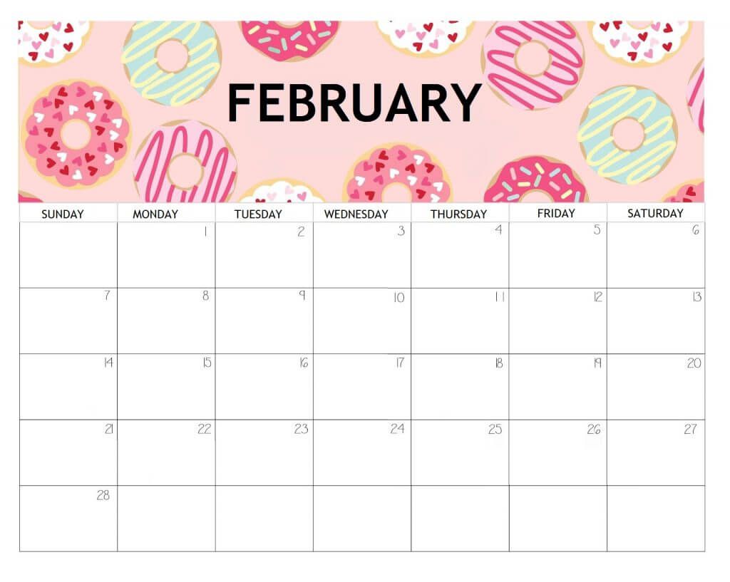 February 2021 Calendar Desktop Wallpapers