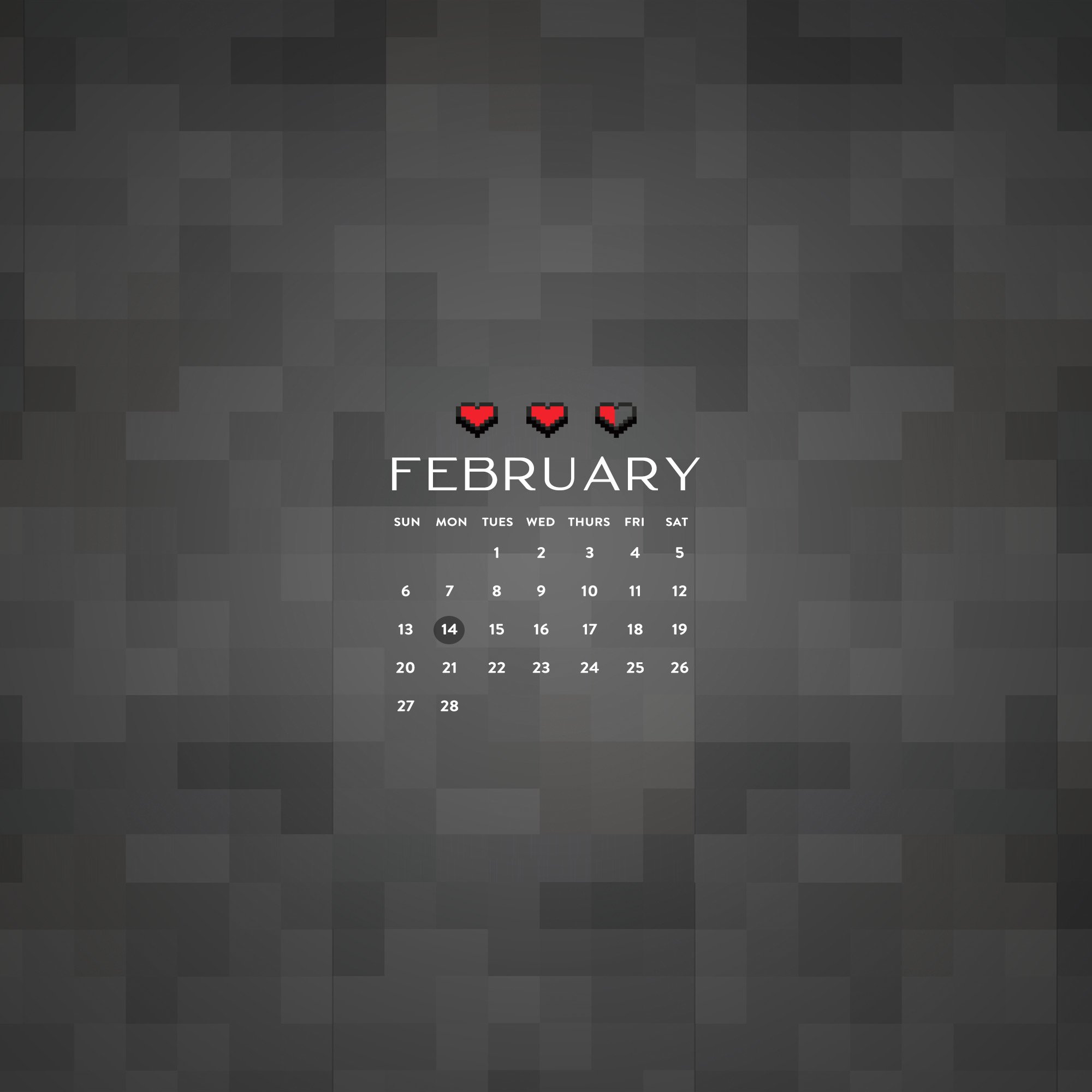 February Free Wallpapers