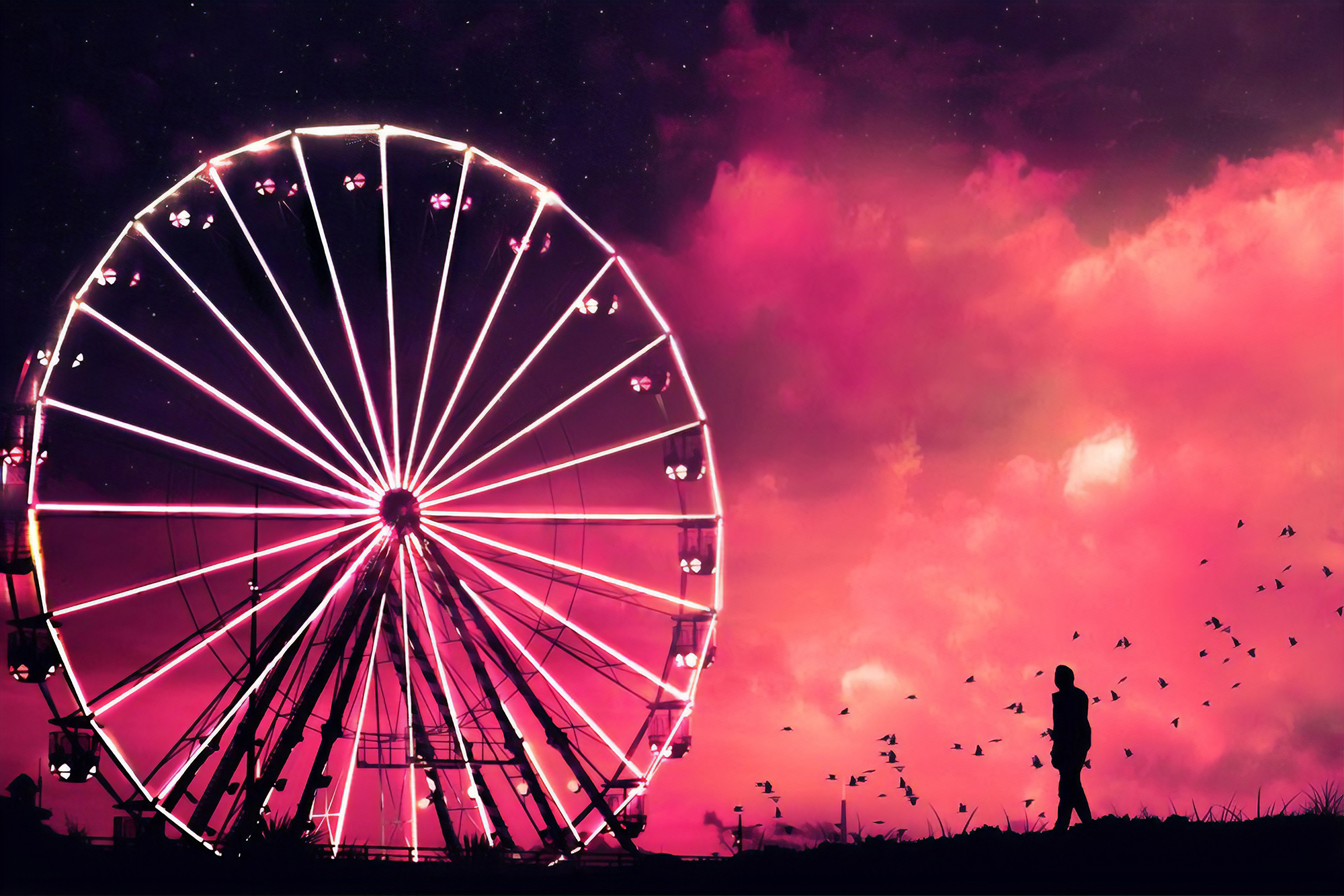 Ferris Wheel Aesthetic Wallpapers