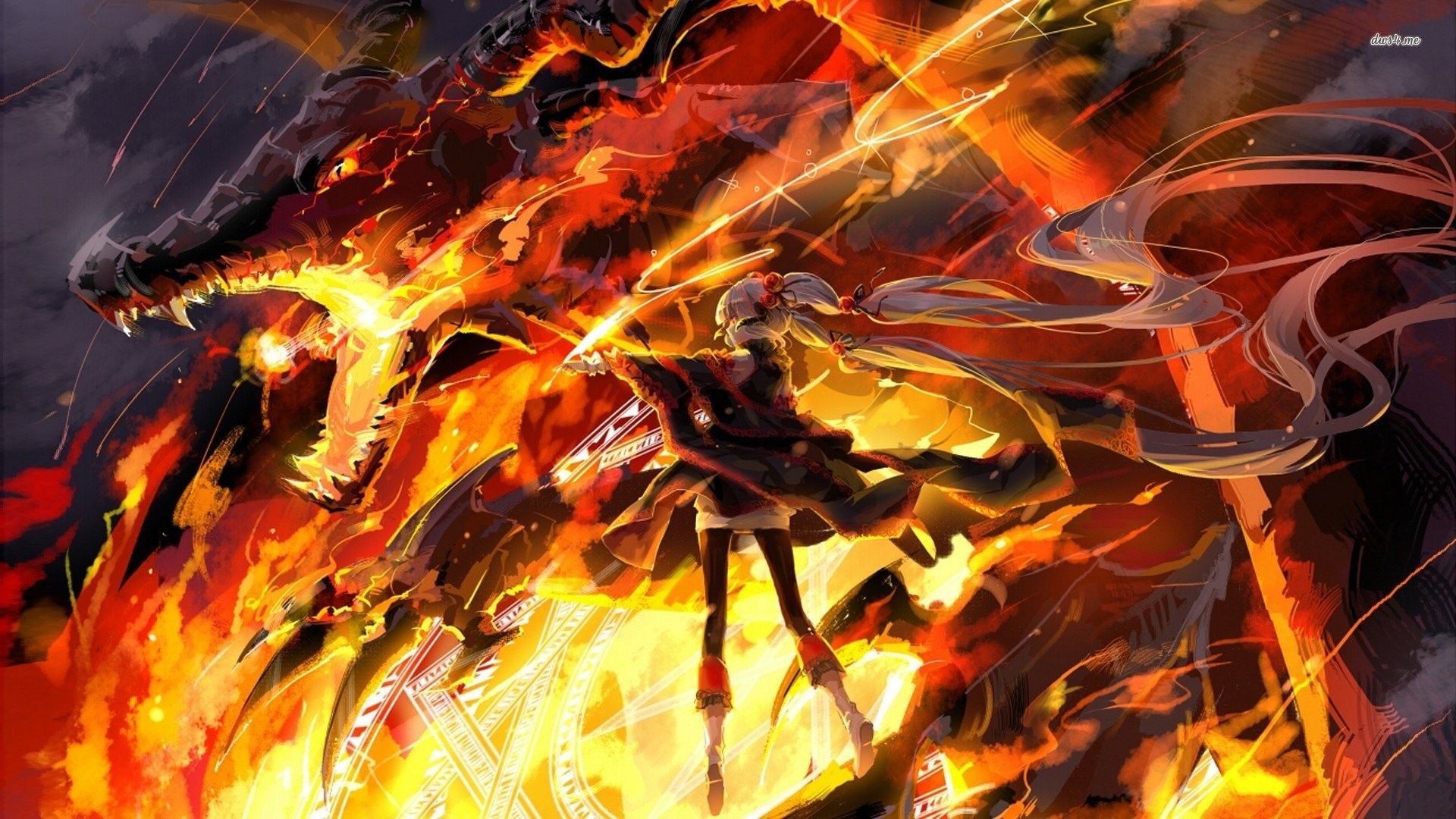 Fire Anime Wallpapers