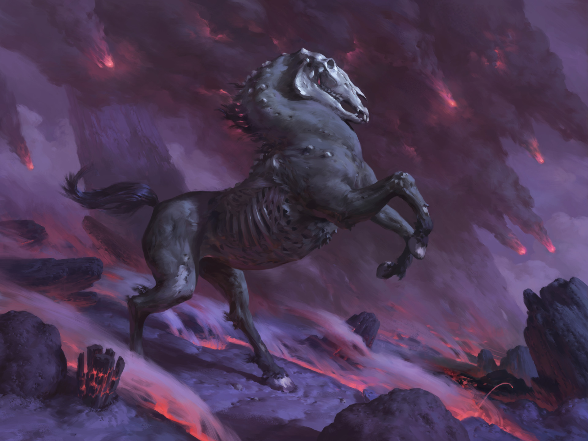 Fire Horse Wallpapers