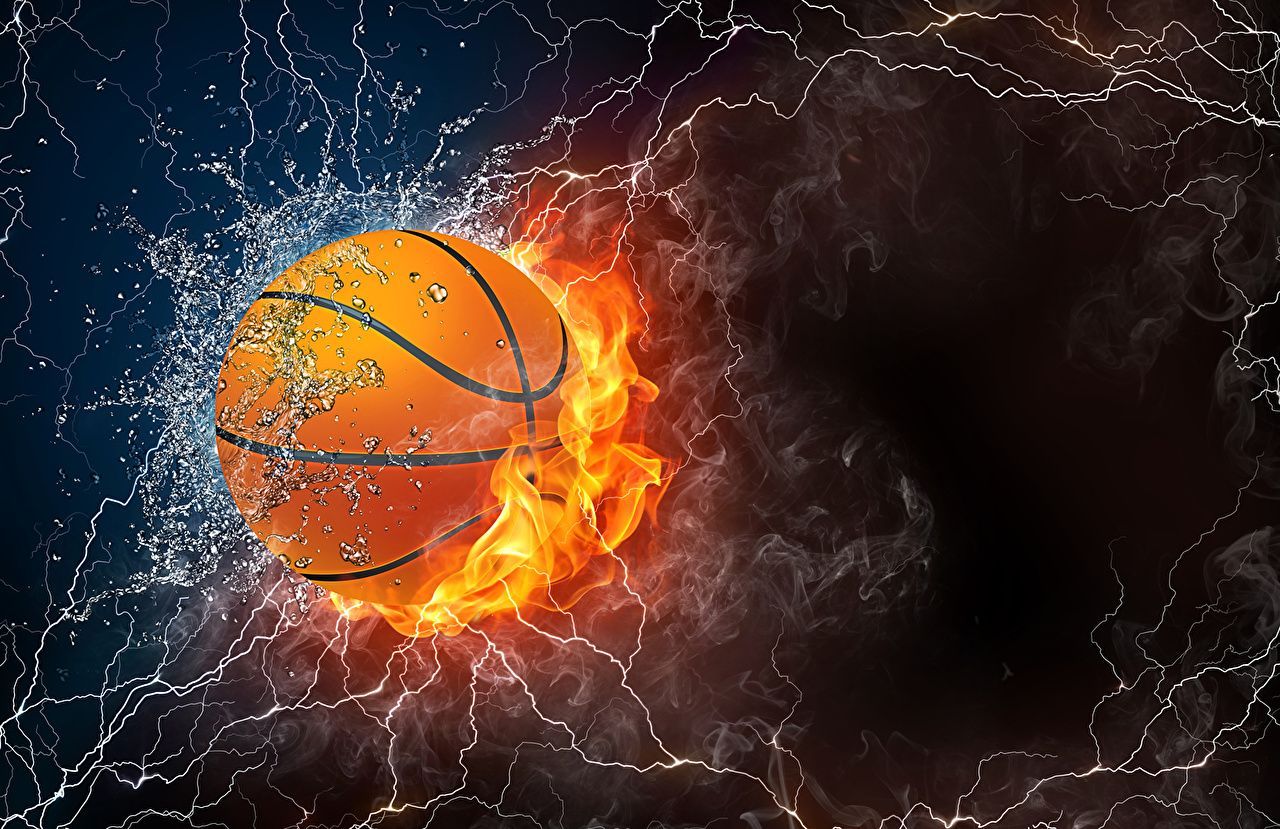 Flaming Basketball Wallpapers