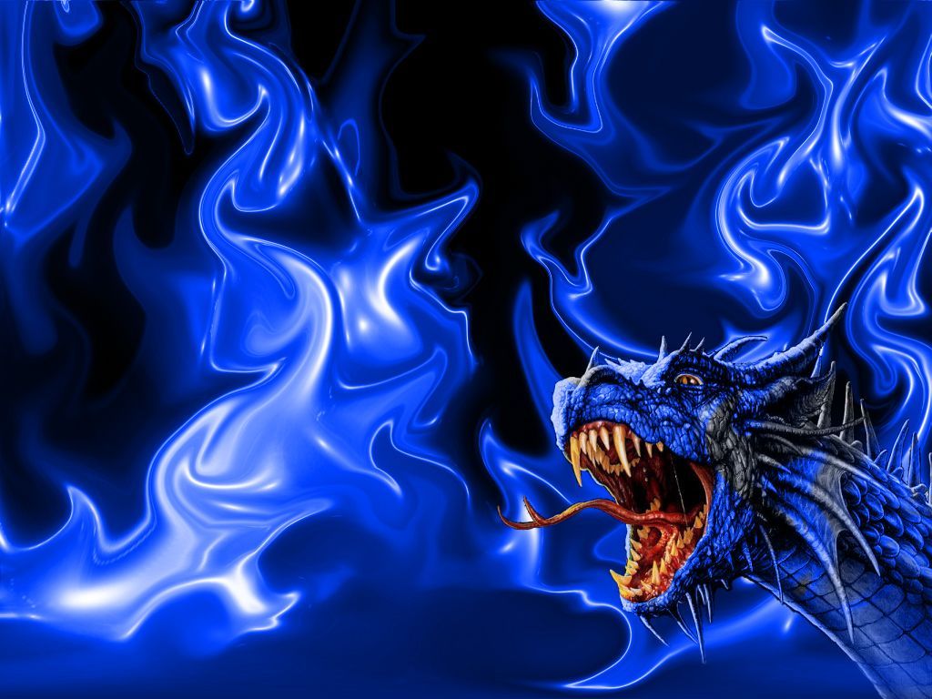 Flaming Dragon Wallpapers