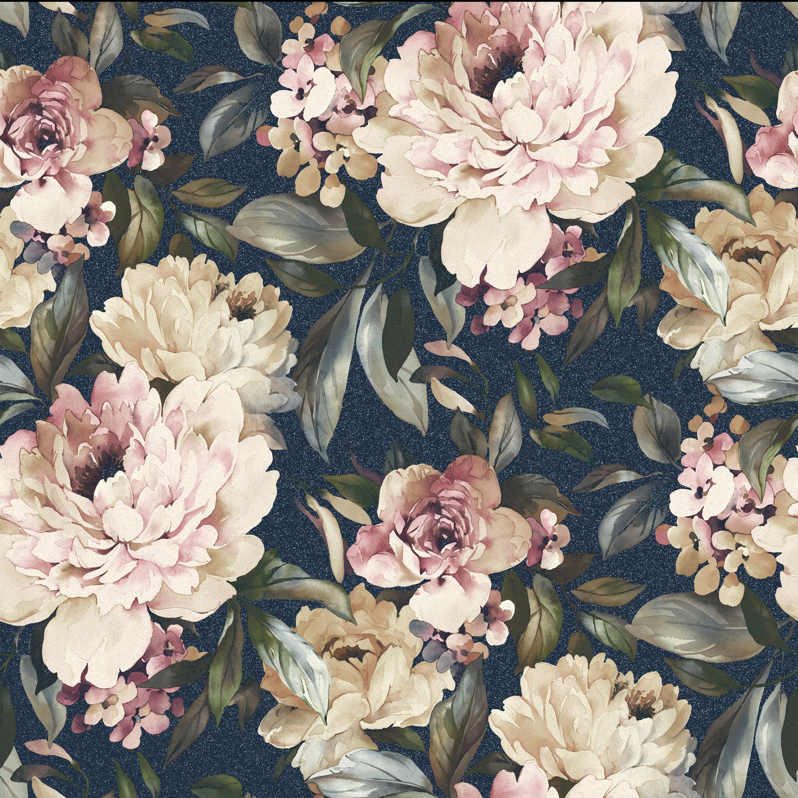 Floral Blue Wallpapers