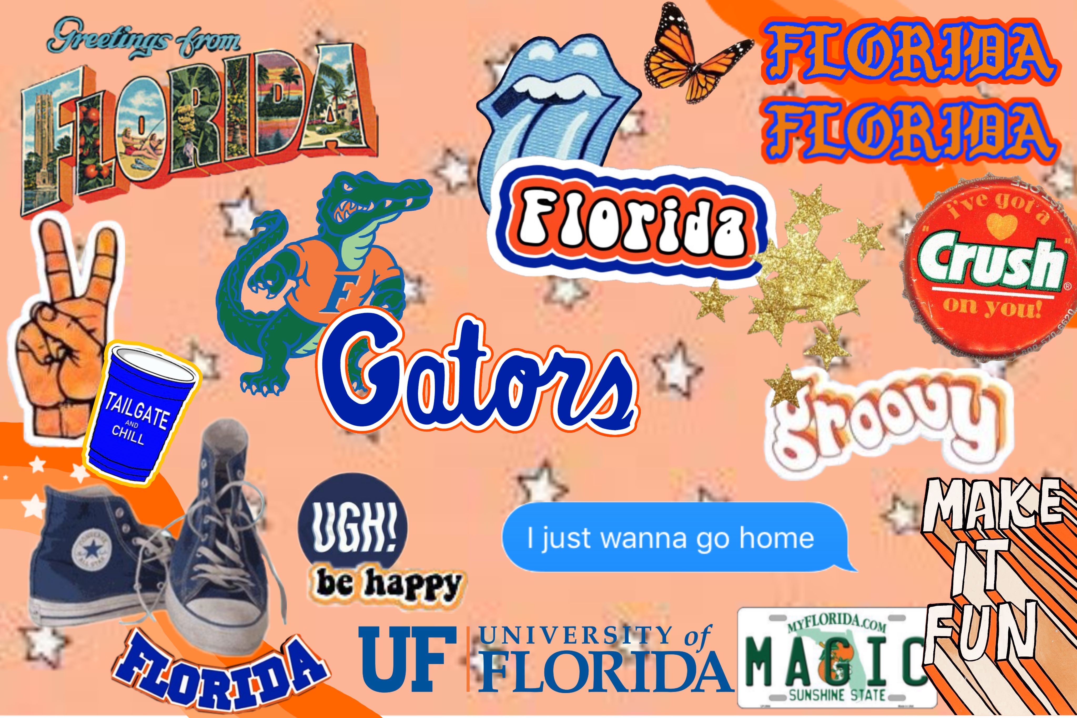 Florida Gator Border Wallpapers