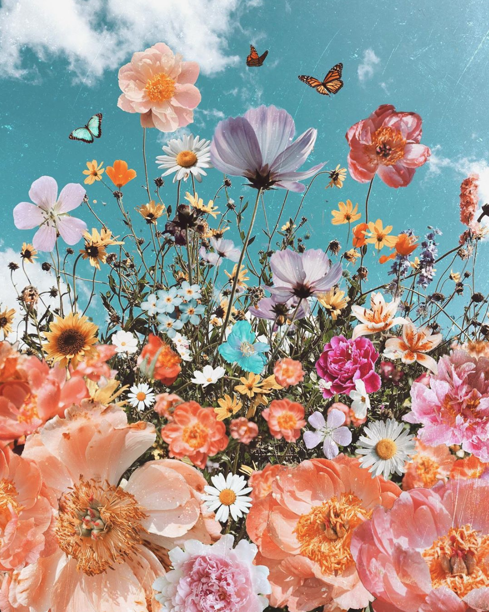 Flower Collage Wallpapers