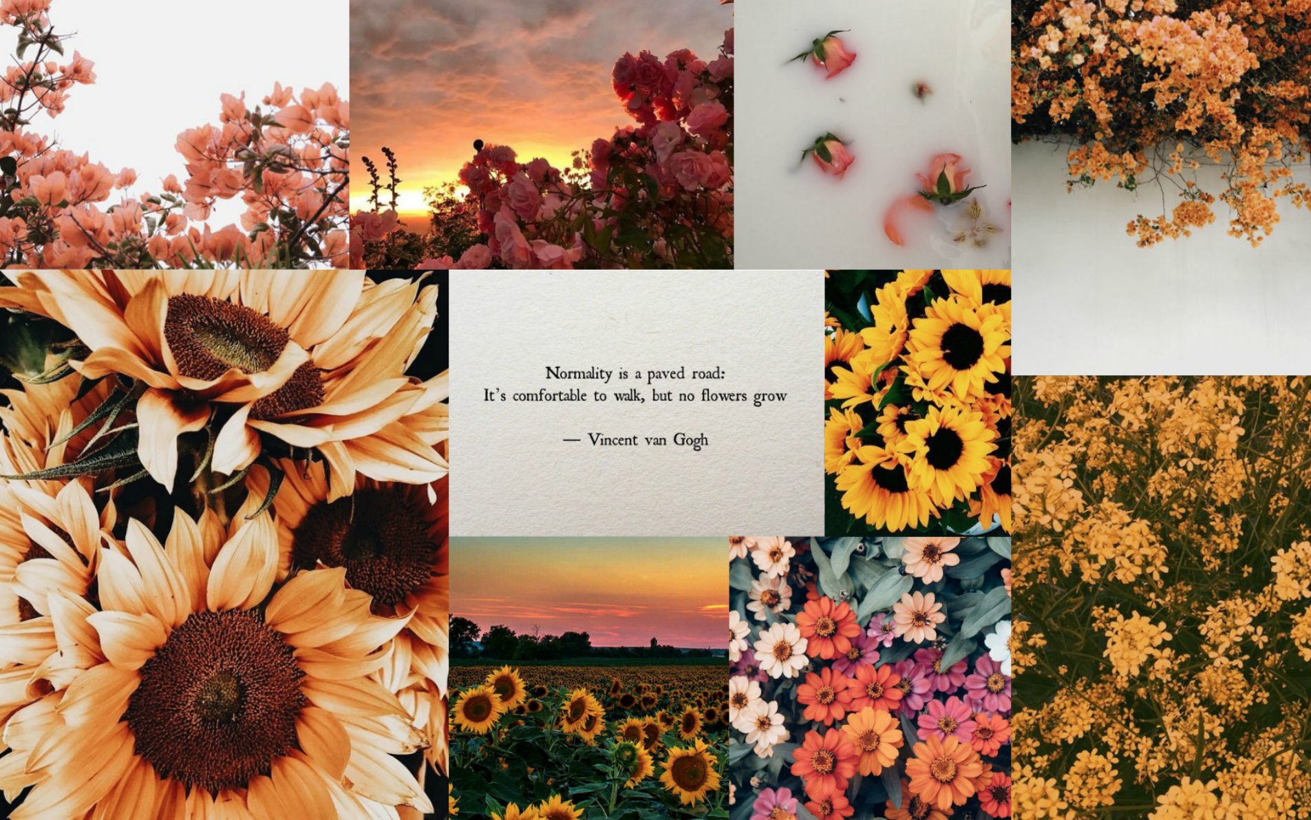 Flower Collage Wallpapers