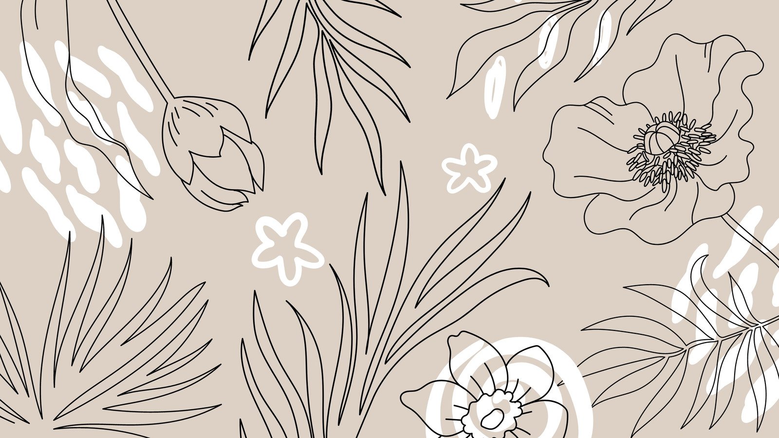 Flower Pattern Desktop Wallpapers