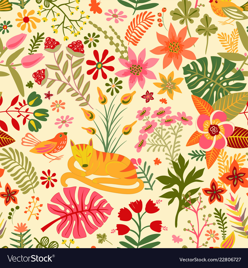 Flower Pattern Desktop Wallpapers