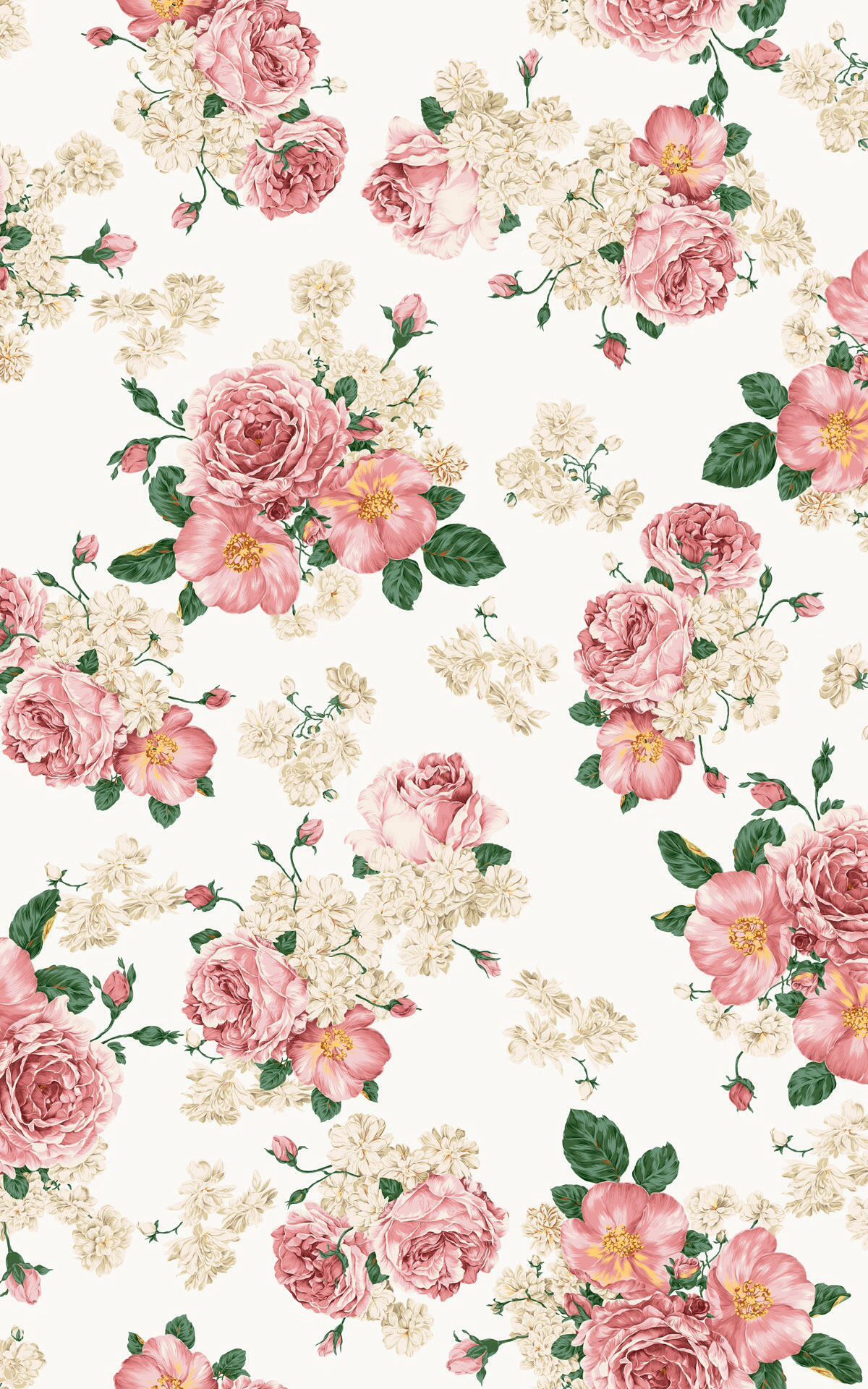 Flower Print Wallpapers
