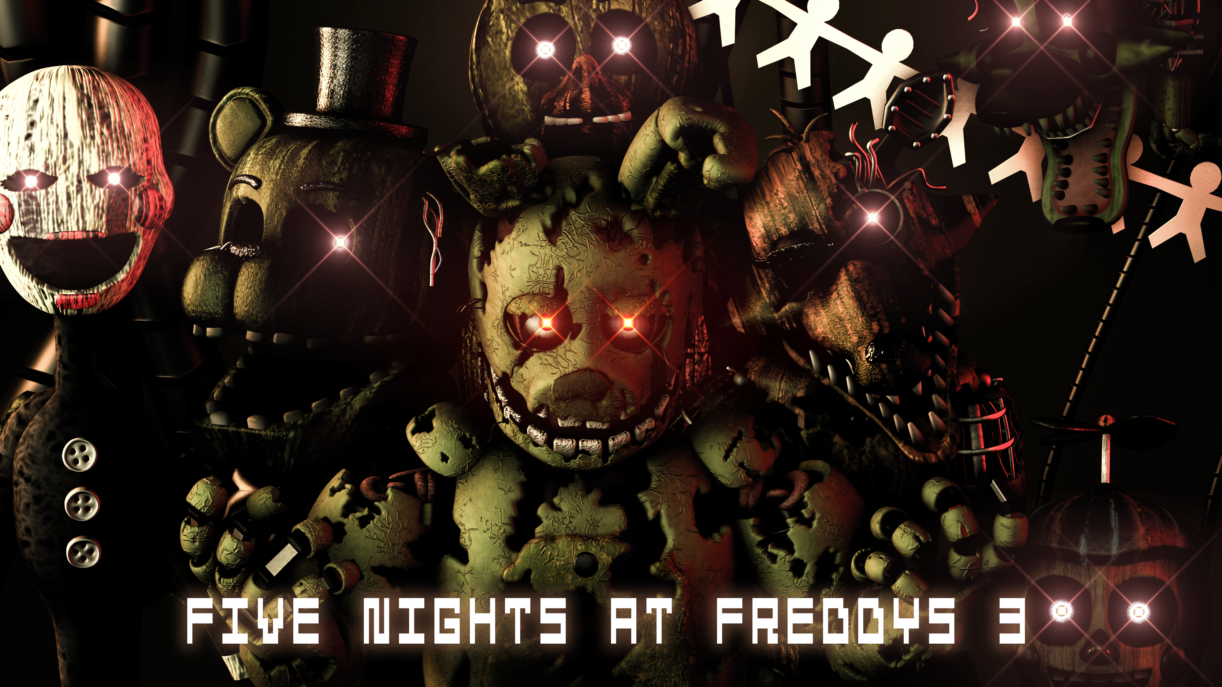 Fnaf 3 Wallpapers