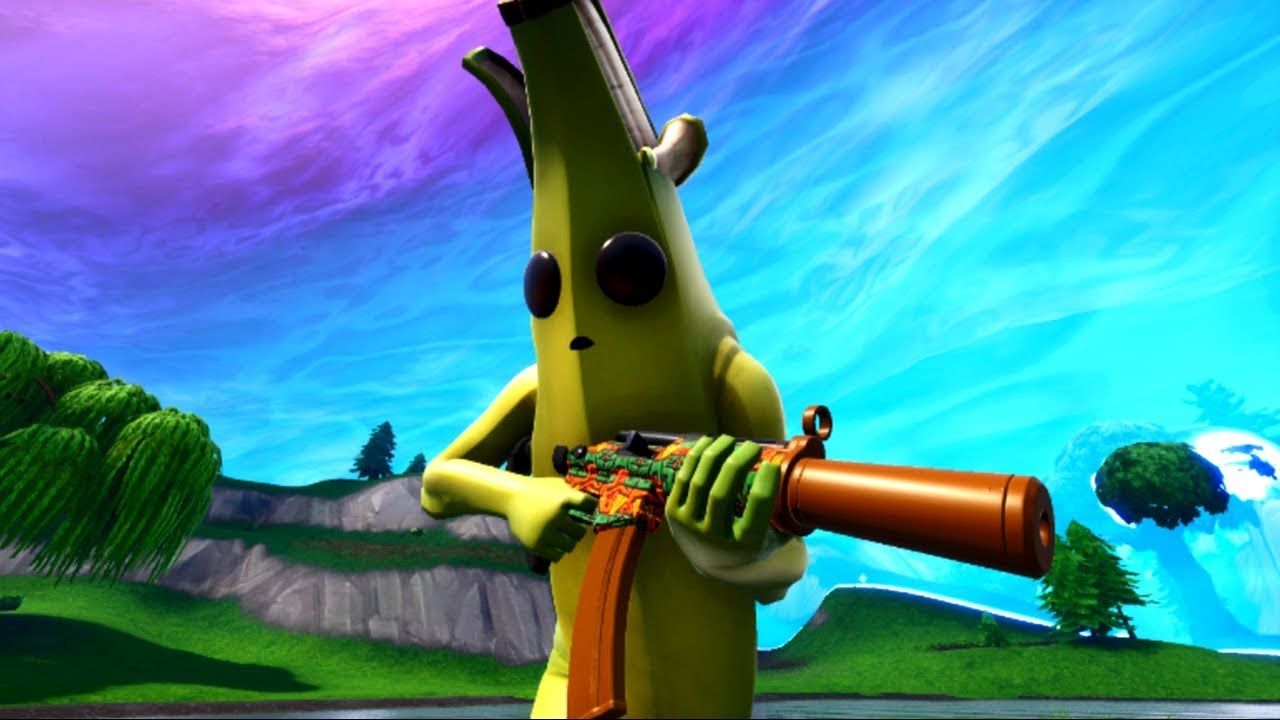 Fortnite Banana Skin Wallpapers